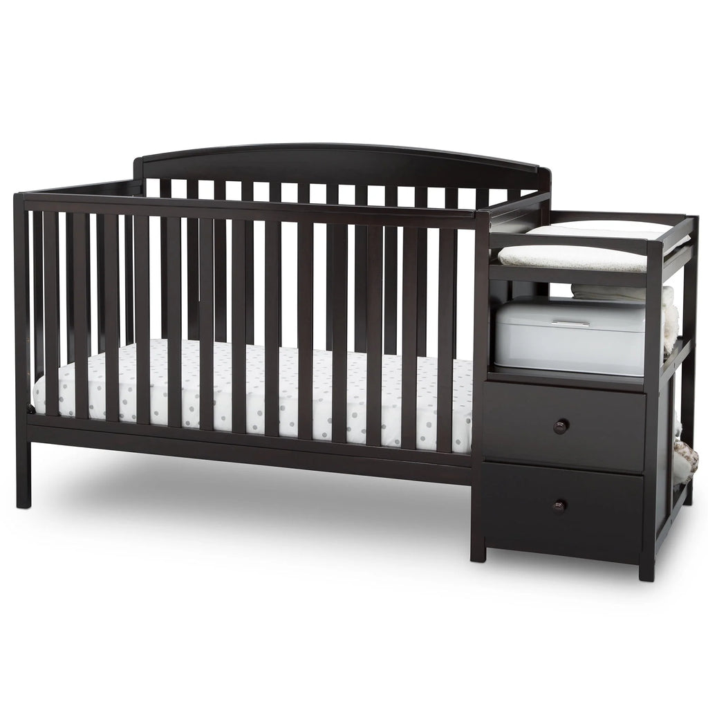 4-in-1 Baby Crib & Changer, White O402188