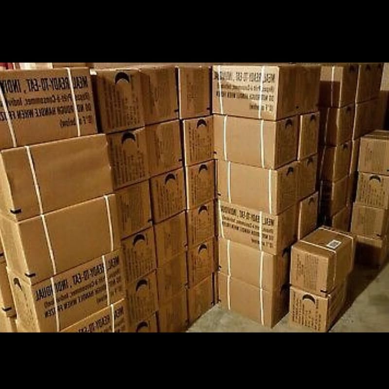 Military Meals Ready to Eat 24 Full Food Packs Rations T6505