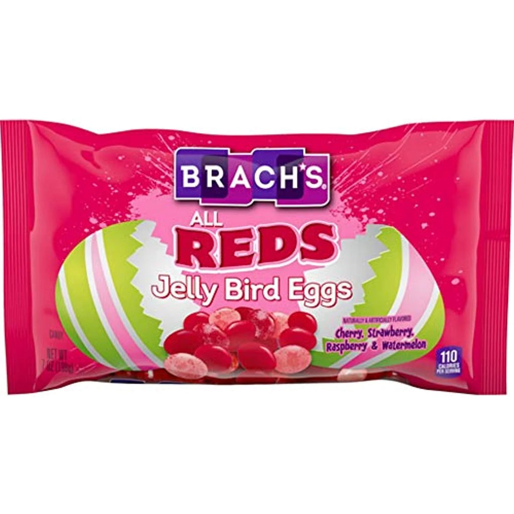Cherry Strawberry Raspberry & Watermelon Jelly Beans 7 Ounce Bag Pack Of 2 P28866