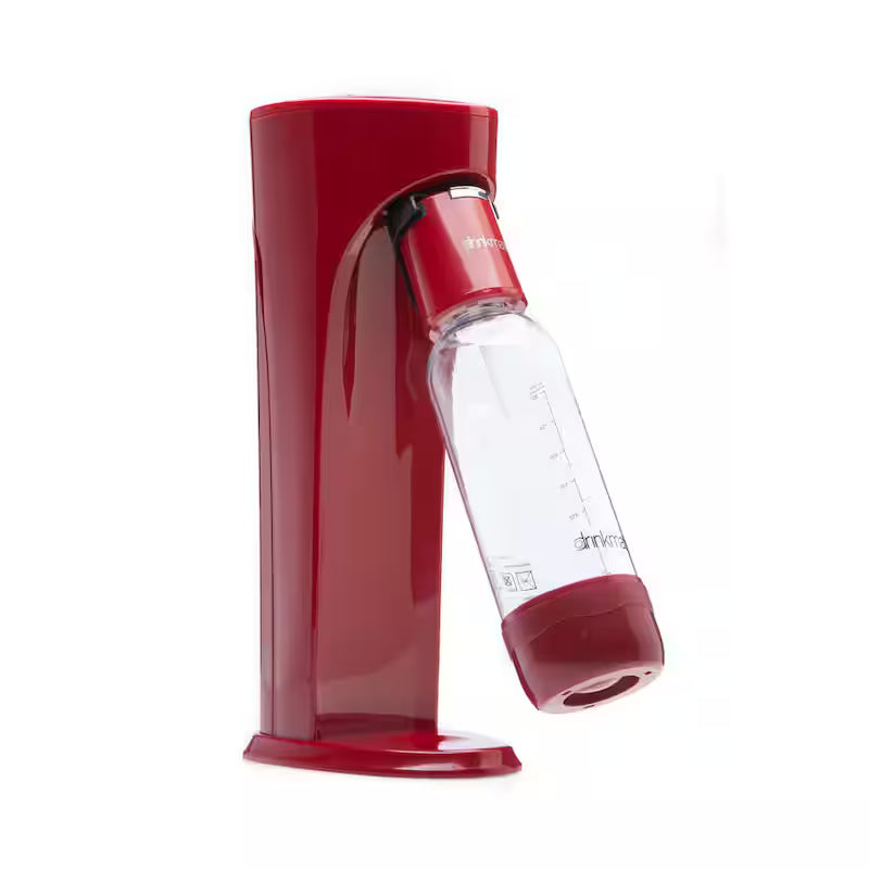 Sparkling Water Soda Maker Machine with 3 60L CO2 Cartridge, 1L and 0.5L Bottles S58411