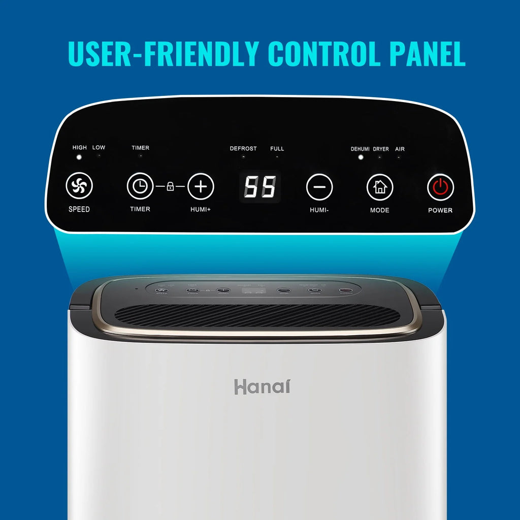 30 Pint Portable Dehumidifier with 3 Modes & Timer L213