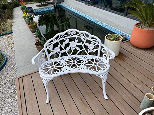 Cast Aluminum Patio Bench K5739