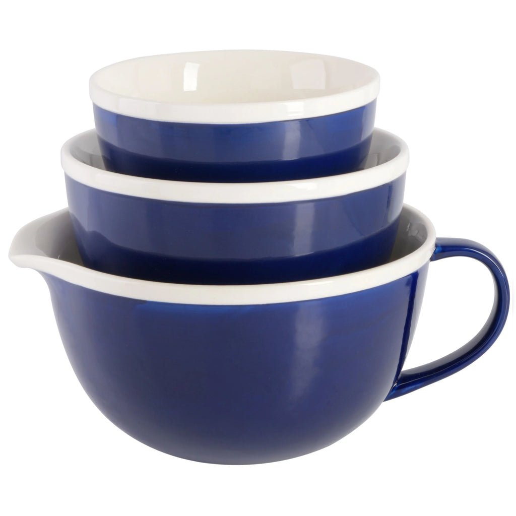 Stoneware Mixing Bowl Set 3 Piece W127750