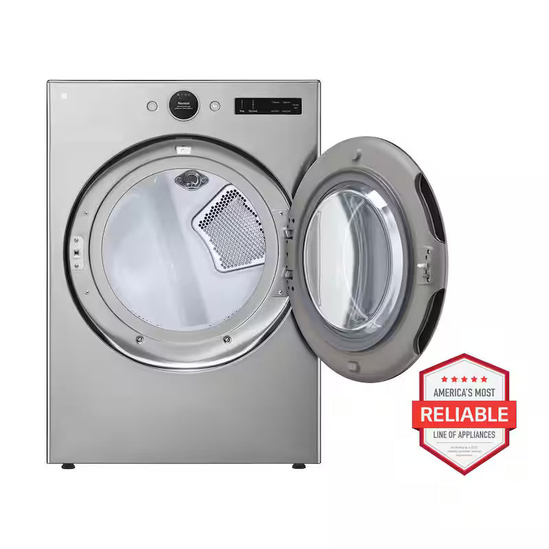7.4 cu. ft. Vented Stackable Electric Dryer in Graphite Steel L32560