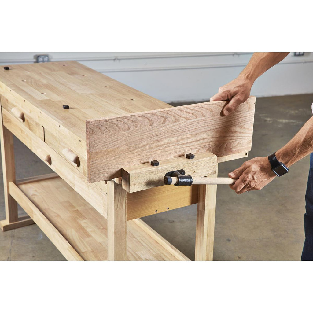 60 in. 3-Drawer Hardwood Workbench U66536