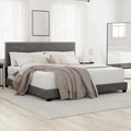 Charcoal Fabric Upholstered Queen Bed M67974