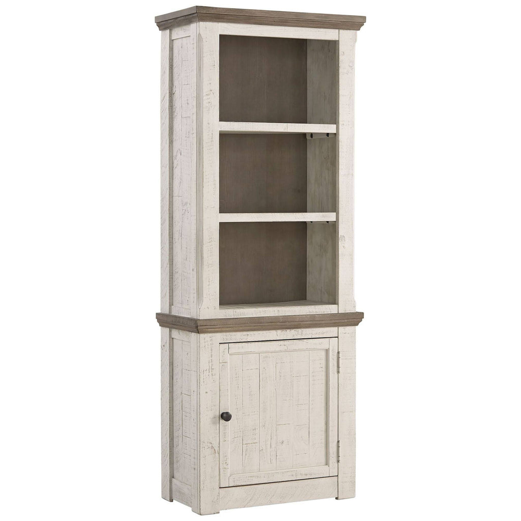 Wooden Right Pier Cabinet with 1 Door and 2 Shelves V36994
