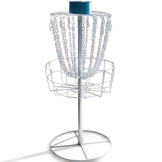 Portable Steel Disc Golf Basket B4316