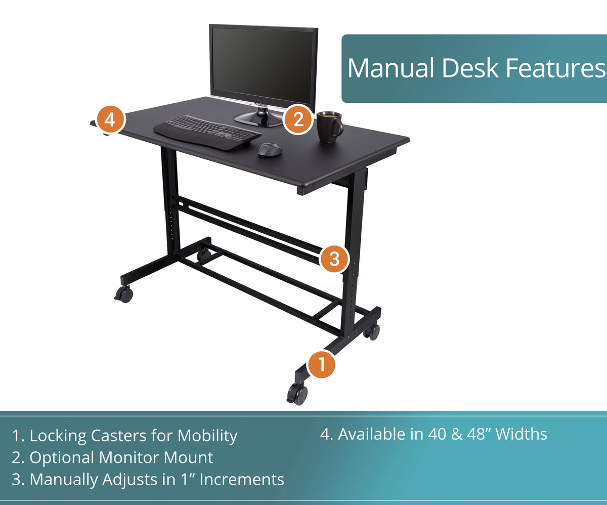 Adjustable Height Standing Desk Workstation K85982