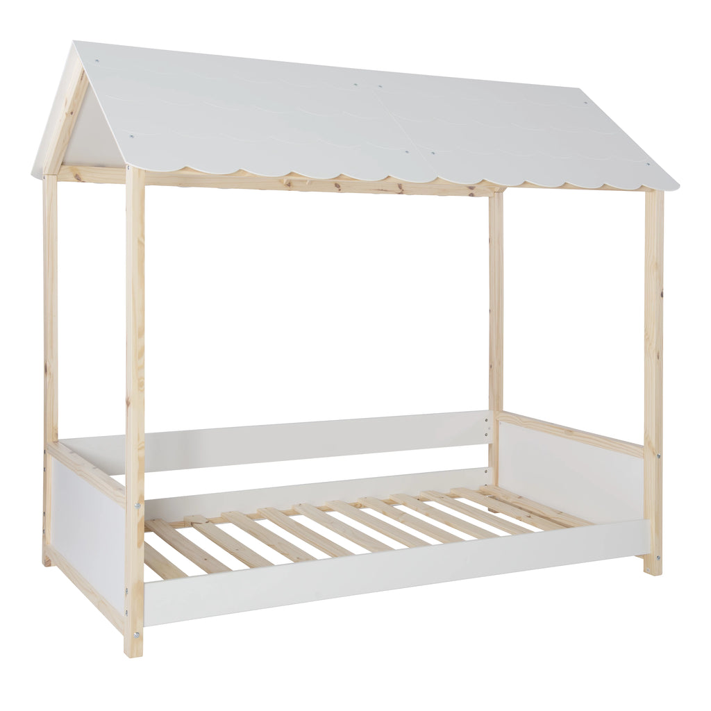 White Twin Kid's Bed U32716