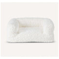 Cream Boucle Couch J48497