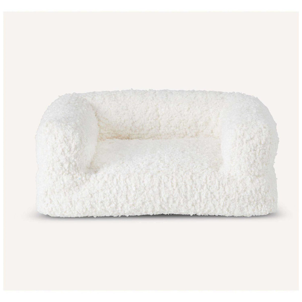 Cream Boucle Couch J48497