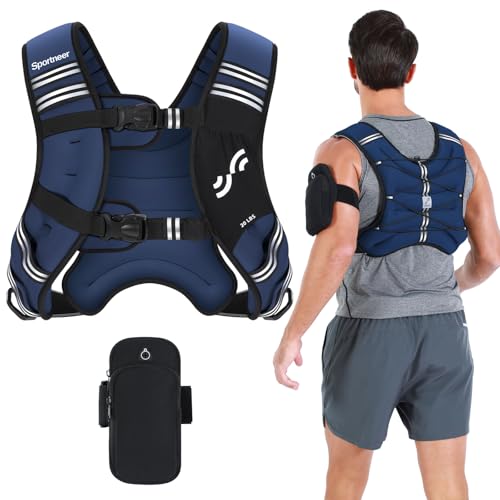 8lbs Weighted Vest with Reflective Stripe W66202