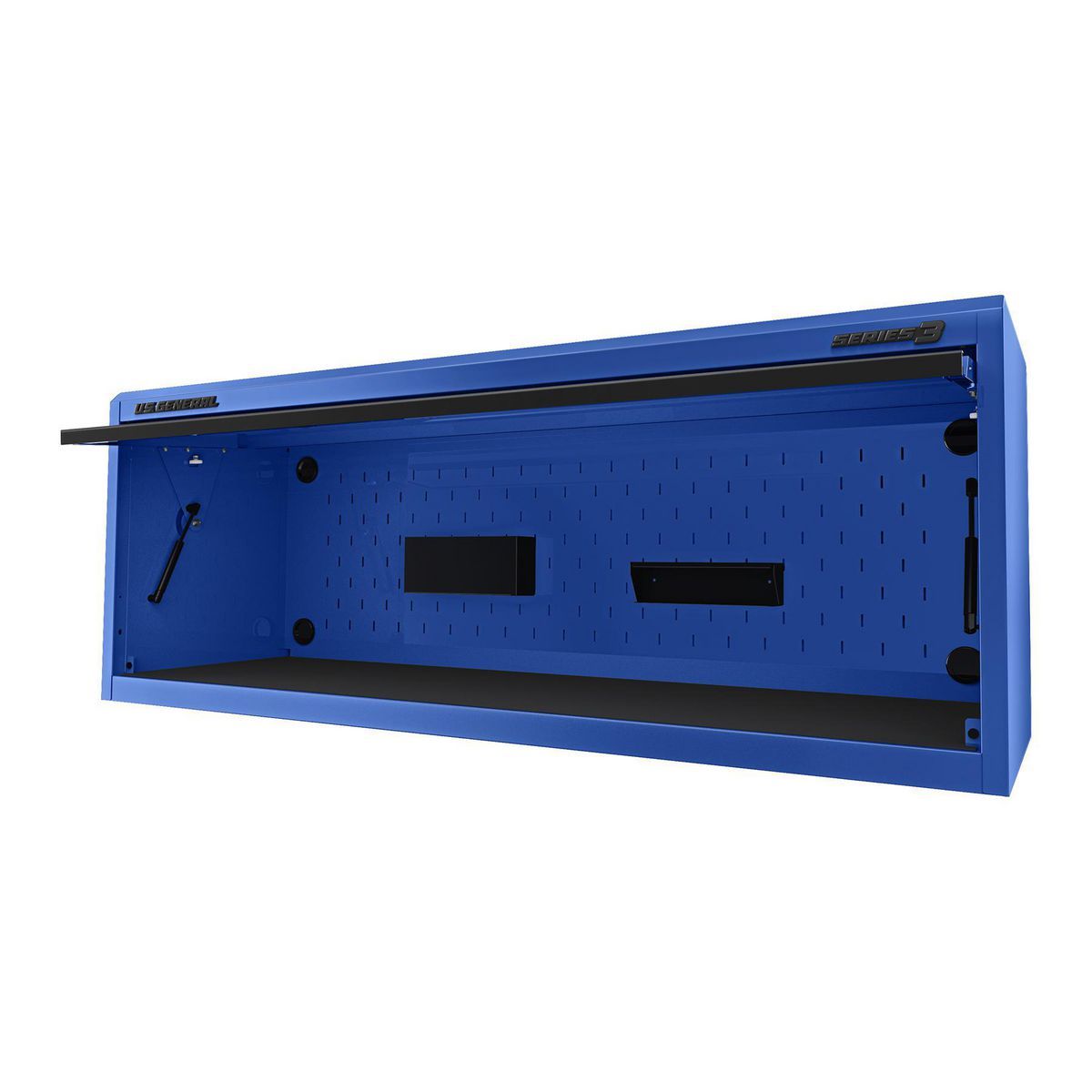 72 in. x 22 in. Green Work Center Hutch Q955