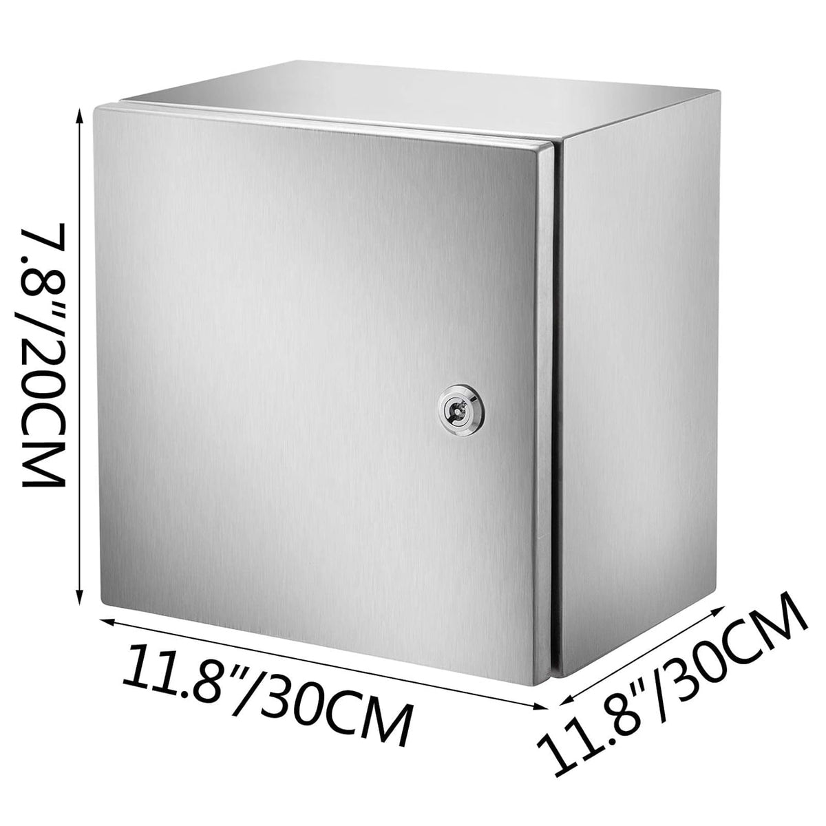 12 x 12 x 8'' NEMA 4X Steel Electrical Enclosure J398626