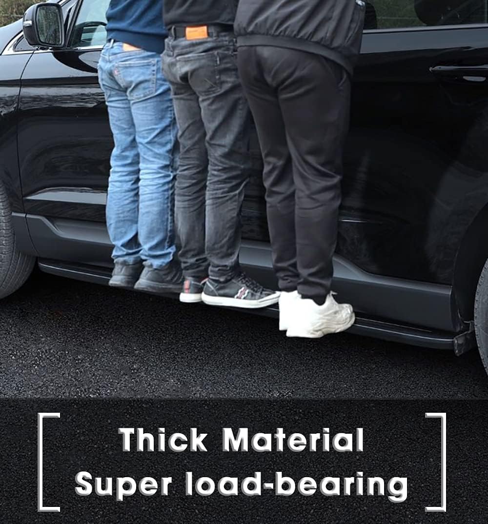 Aluminum Side Steps Nerf Bars with Step Pad 2Pcs V732