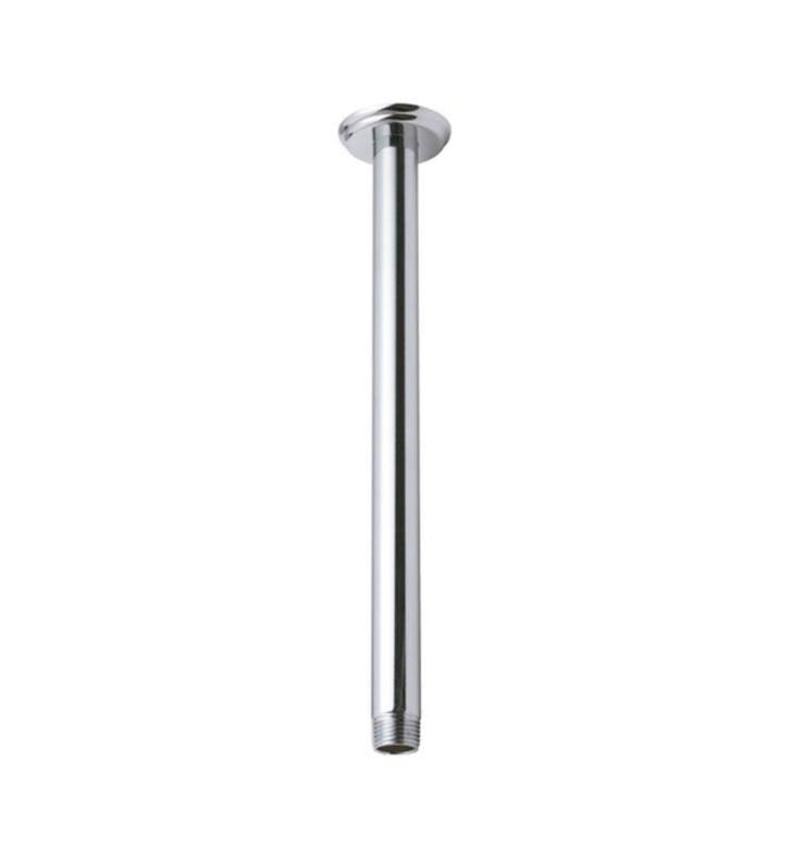 Antique Brass Flat Ceiling Shower Arm O26314
