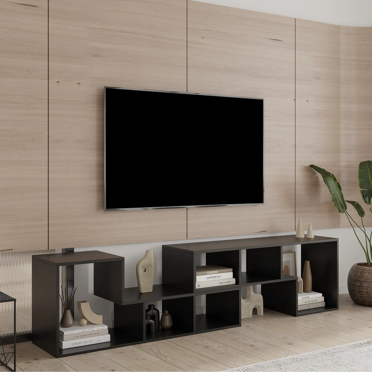 L-Shaped Extendable TV Stand Q172035