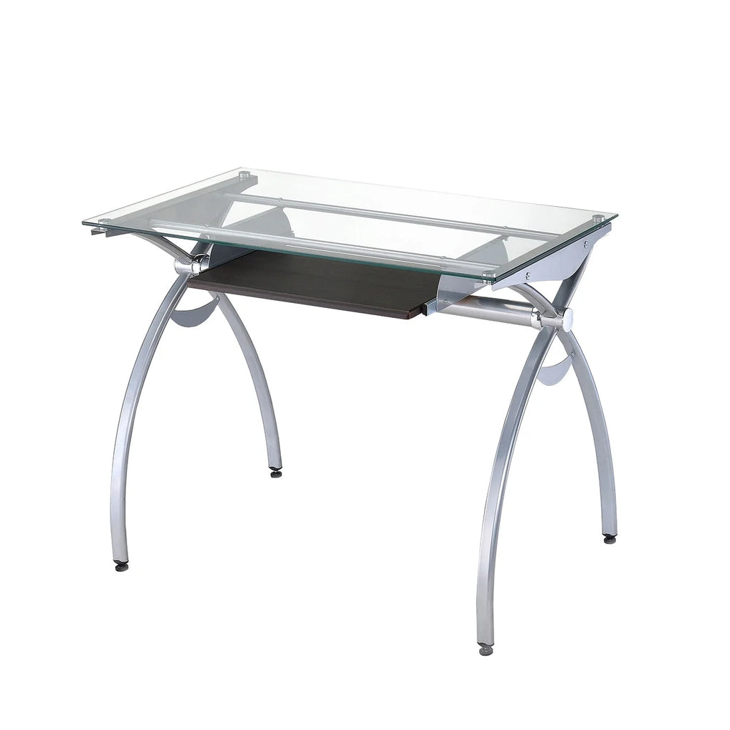 Desk with Pull Out Keyboard Panel U9364