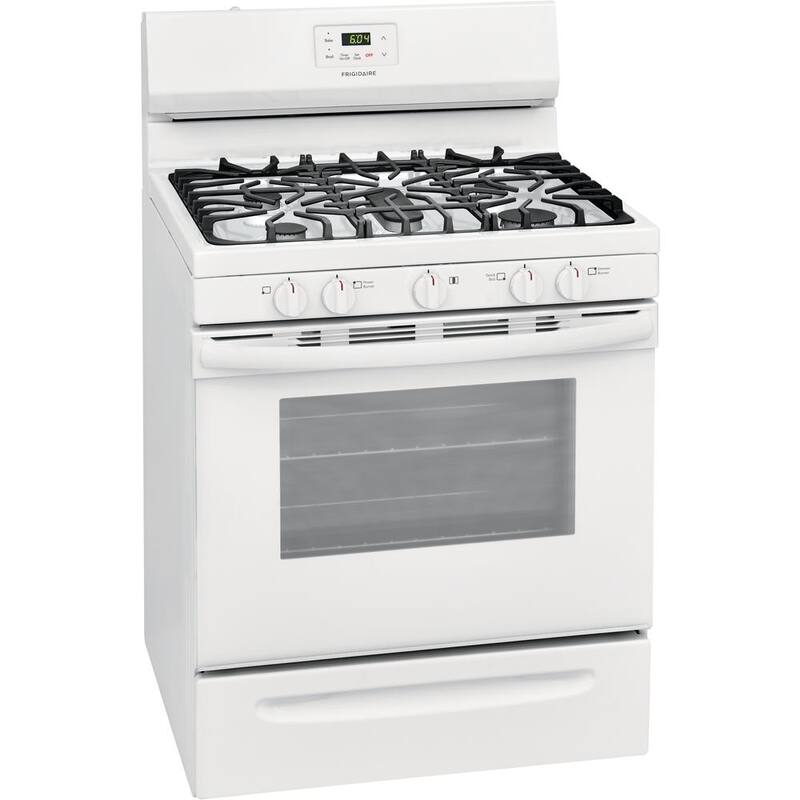 5-Burner Gas Range White F93061