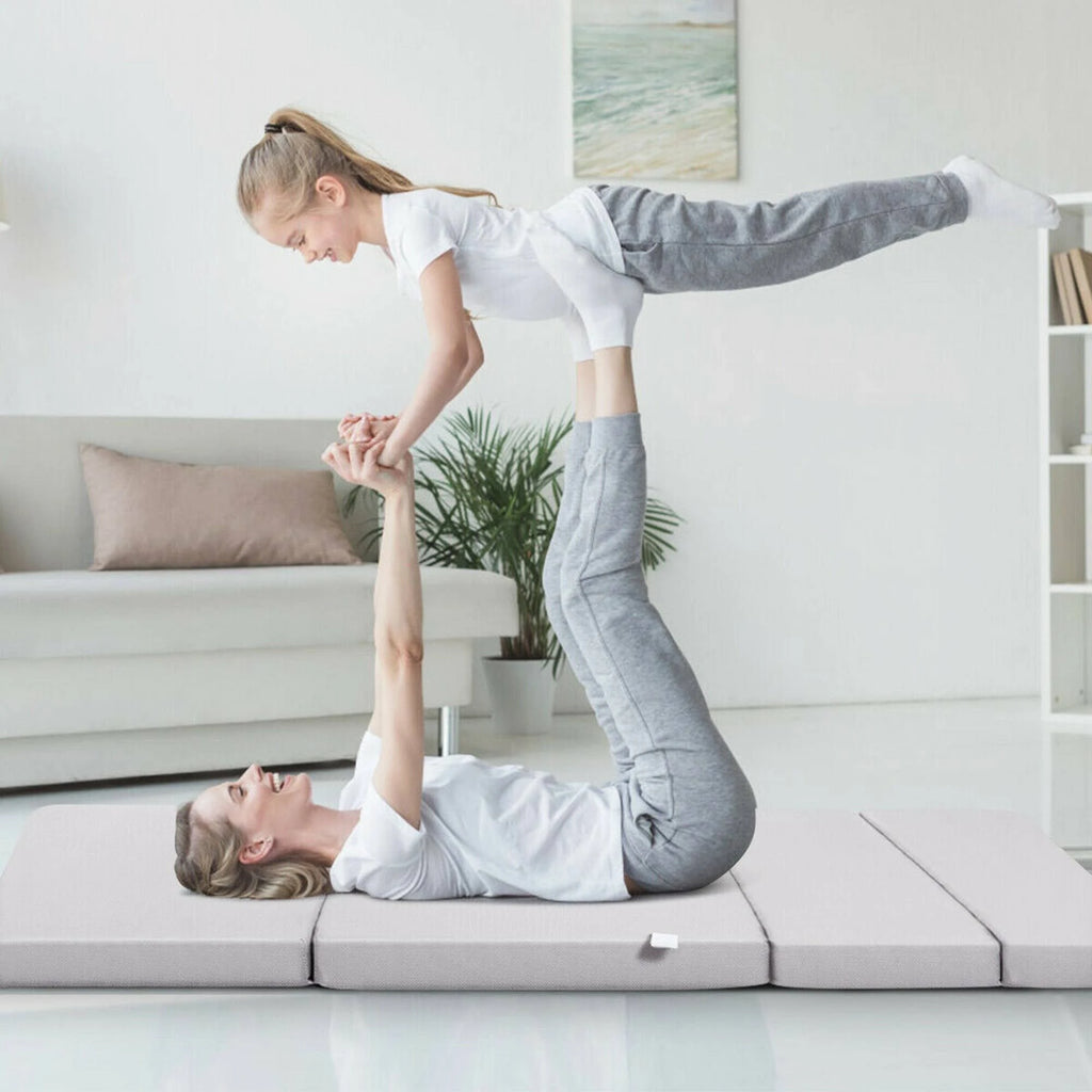 Twin XL Size Foam Folding Mattress G437563