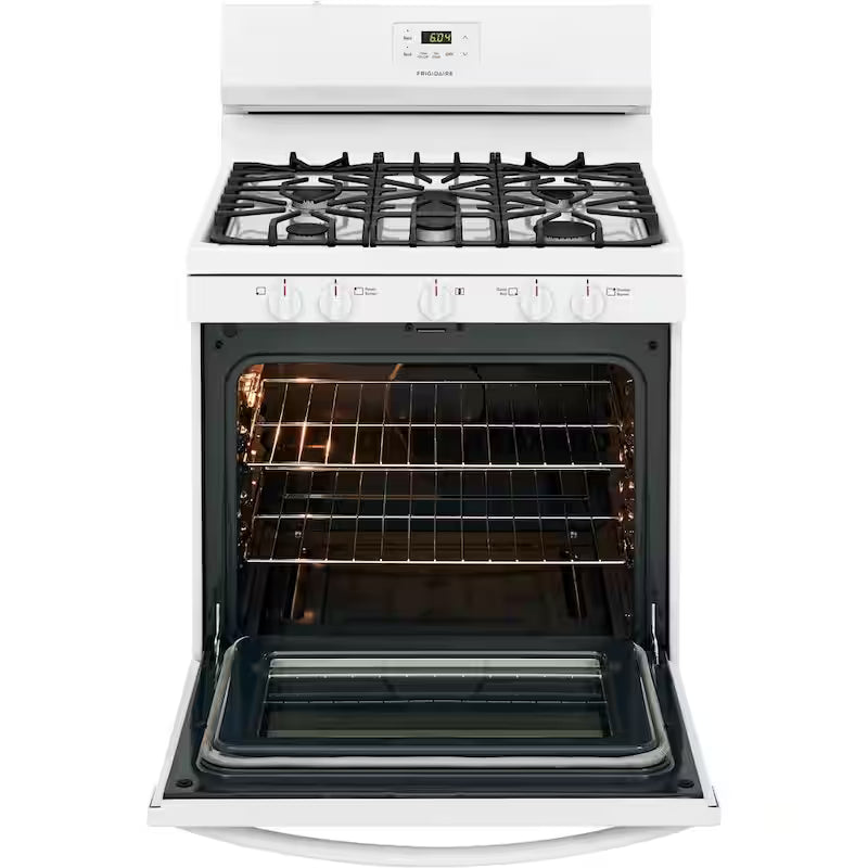 5-Burner Gas Range White F93061