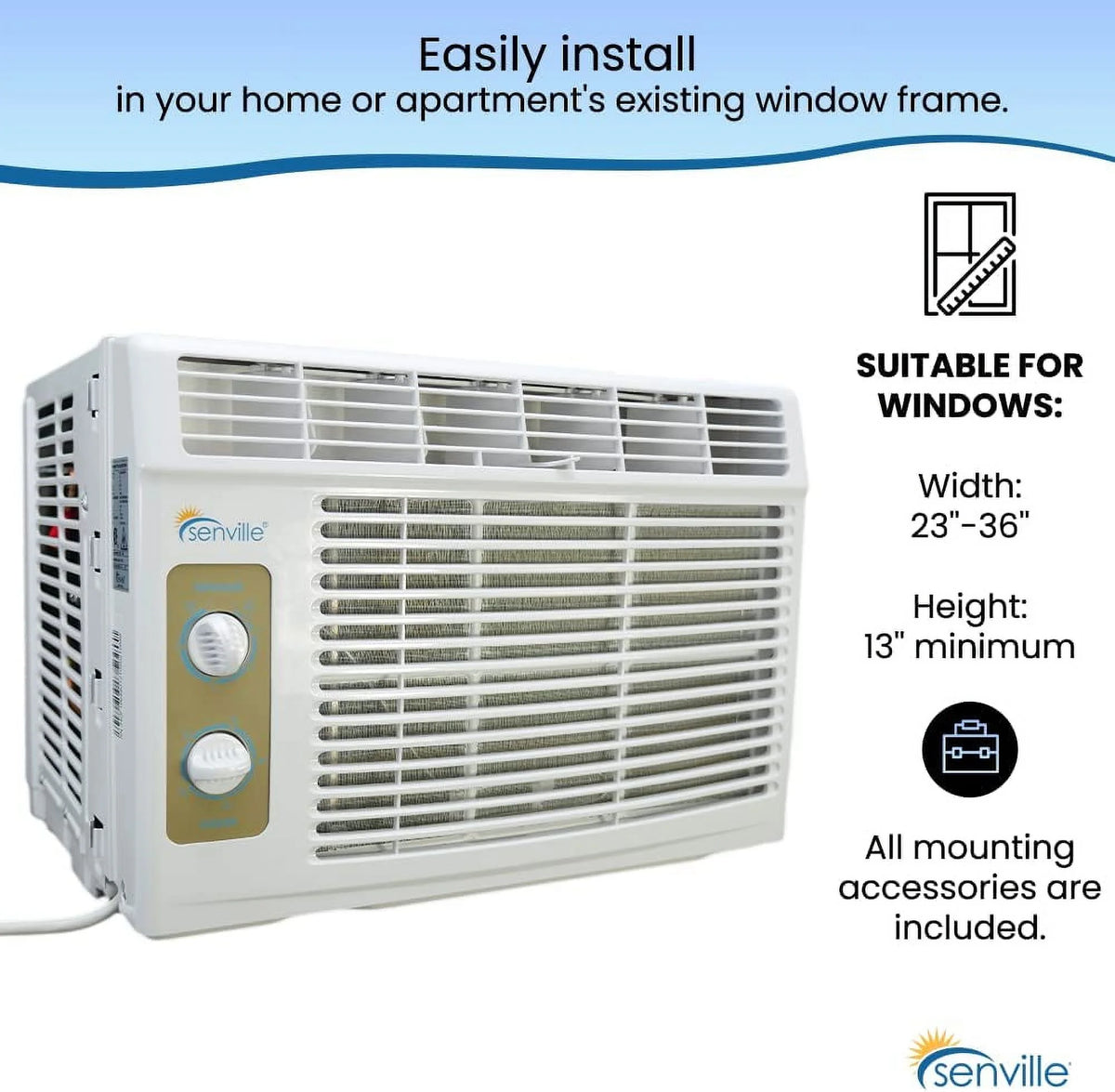 5,000 BTU Window Air Conditioner U829734