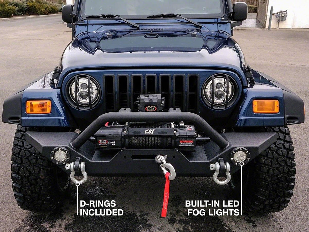 Front Bumper with LED Lights W77331