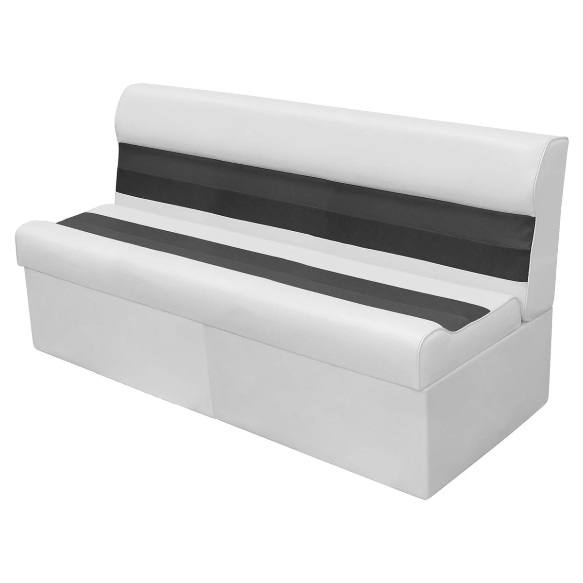 White Pontoon Bench Seat Base E253228