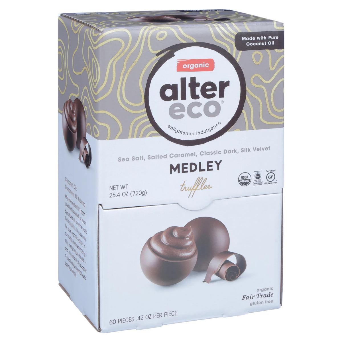 Organic Chocolate 60 Ct J700