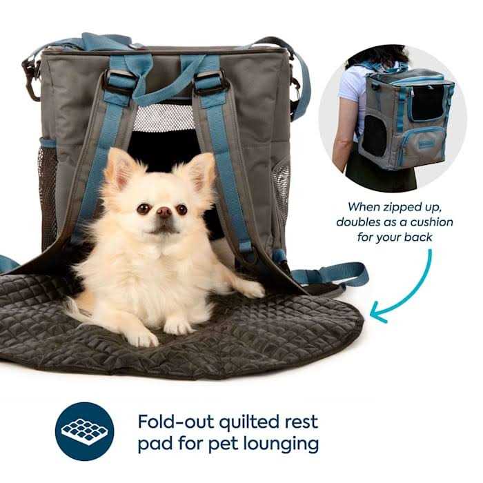2-in-1 Pet Backpack & Tote I692007