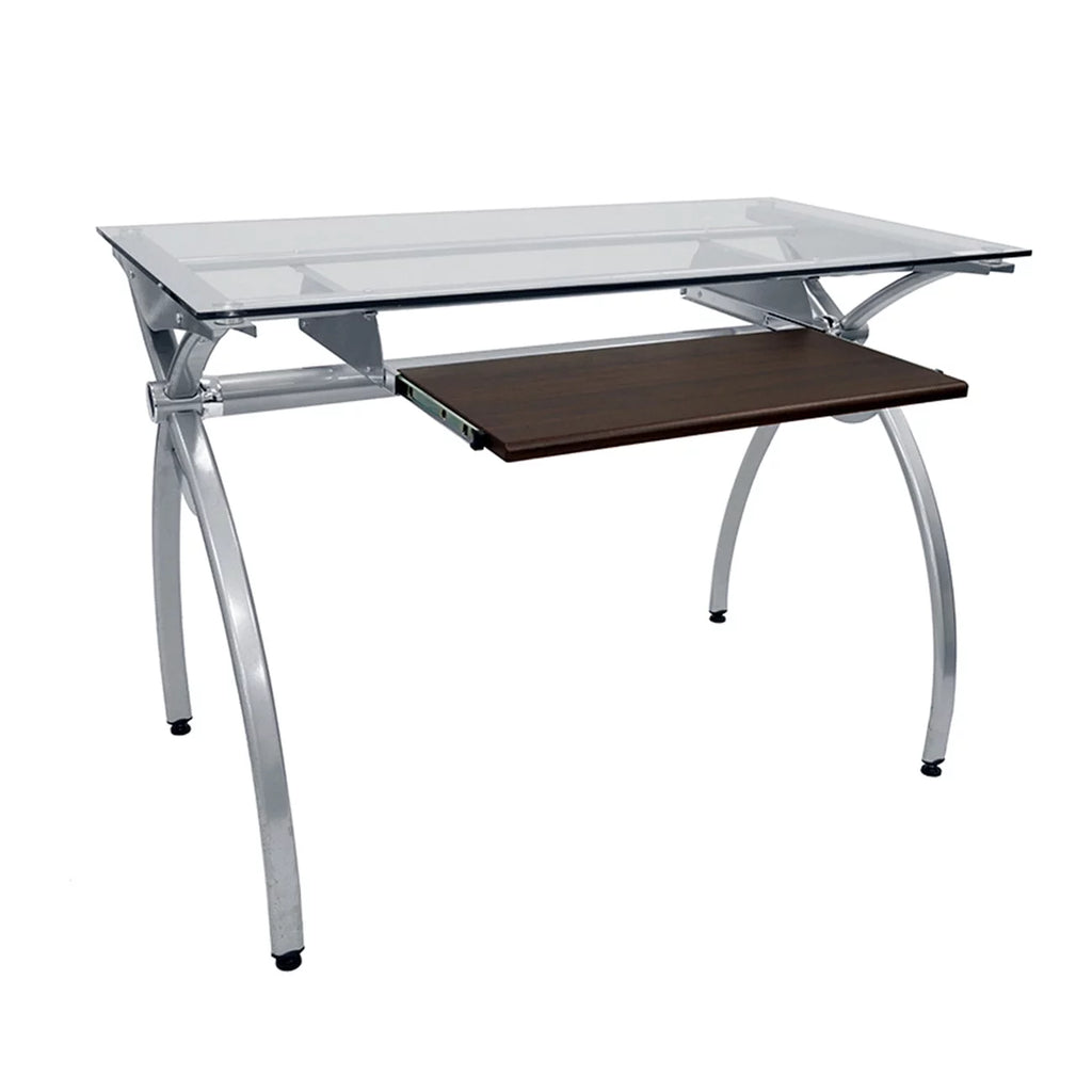 Desk with Pull Out Keyboard Panel U9364
