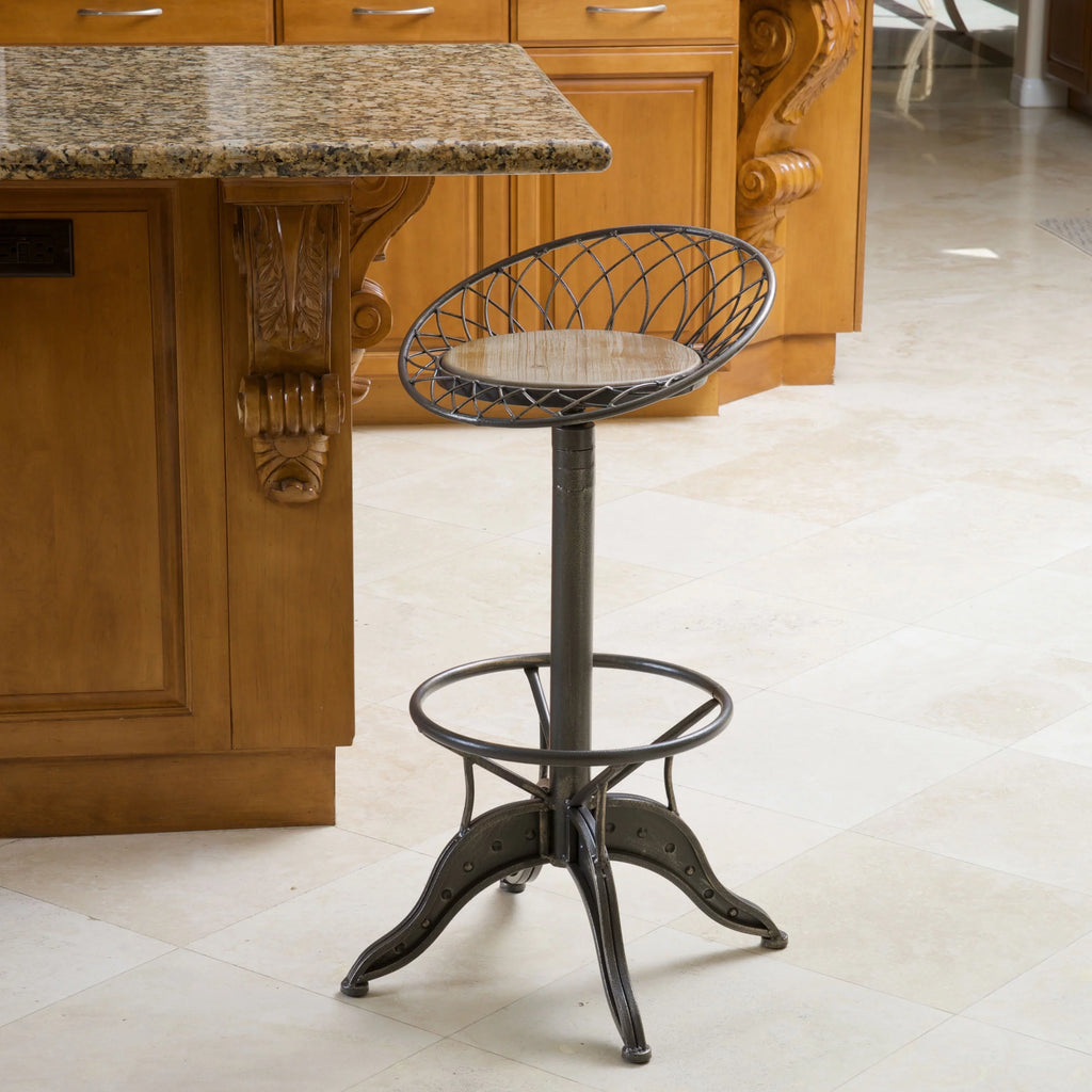 Adjustable Height Bar Stool N158