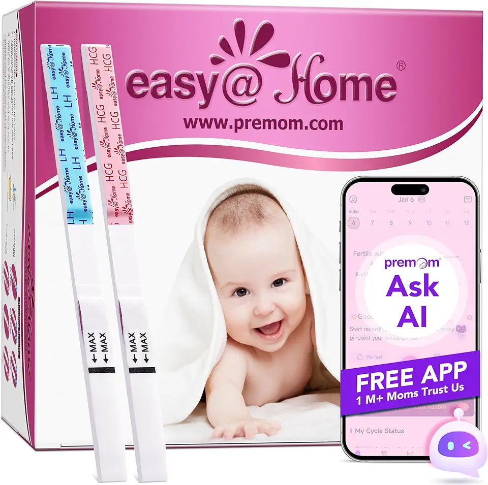 50 Ovulation Test Strips and 20 Pregnancy Test Strips Combo Kit O926731