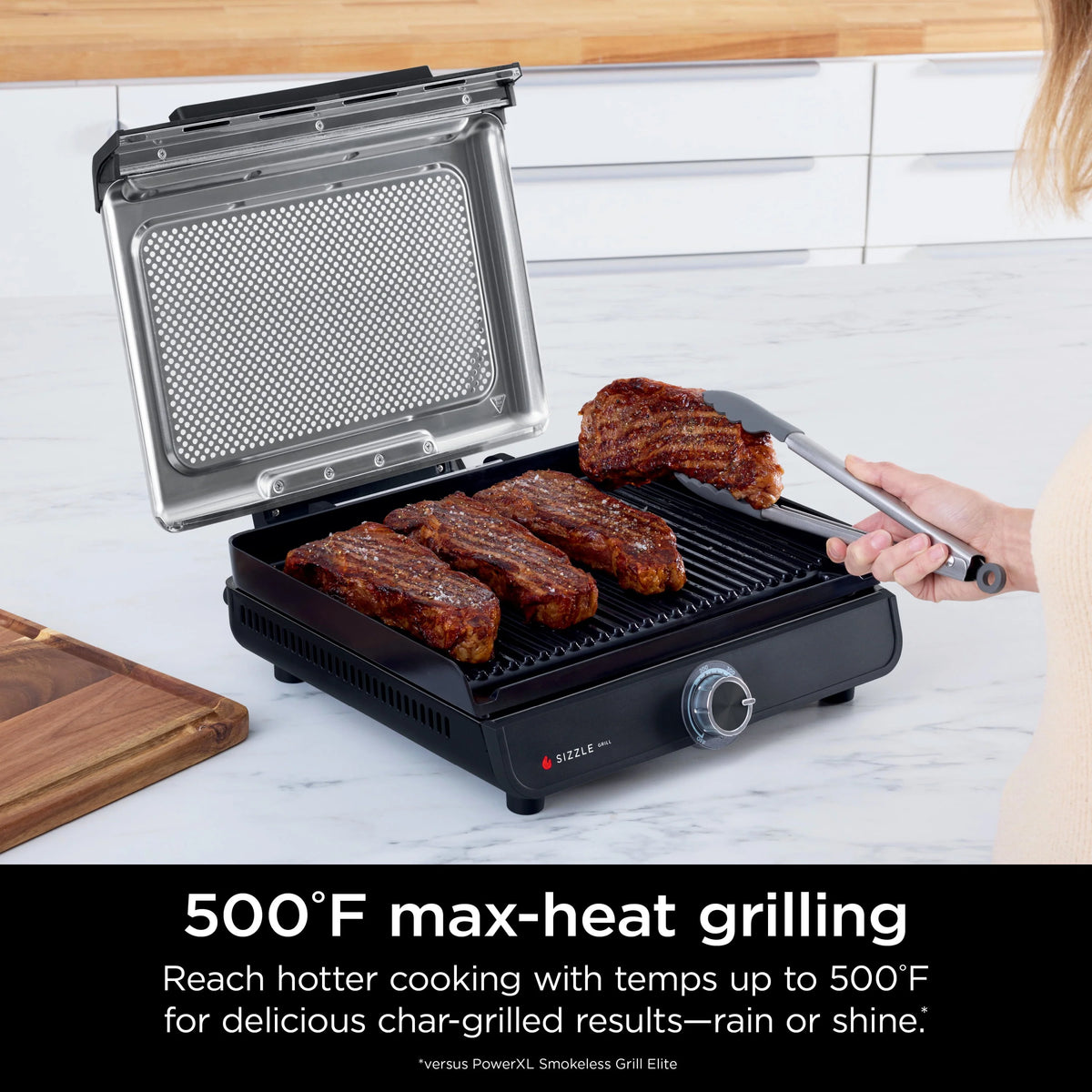 Smokeless Indoor Grill with Nonstick Grill Plate C27321