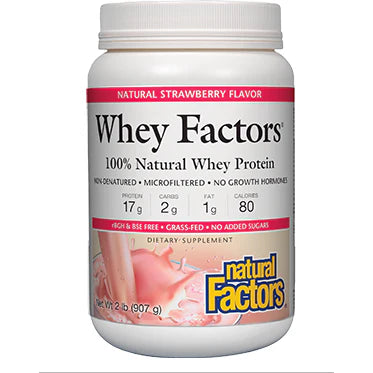 Strawberry Whey Protein Powder 2 lbs J3085