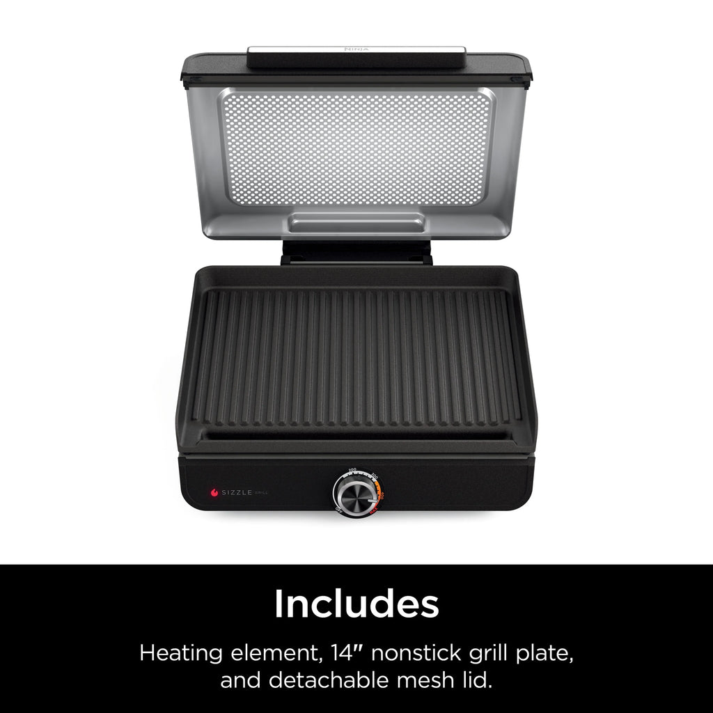 Smokeless Indoor Grill with Nonstick Grill Plate C27321