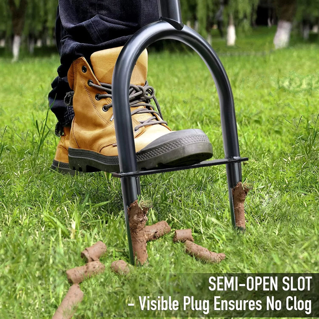 Lawn Core Aerator with Spare Tines T6521