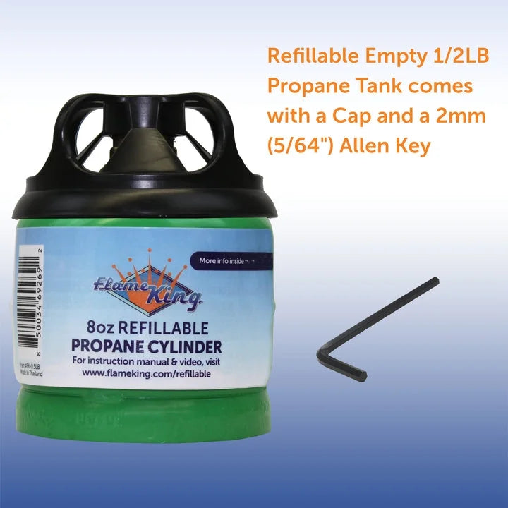 Refillable Empty Propane Cylinder Tank 2-pack O3437