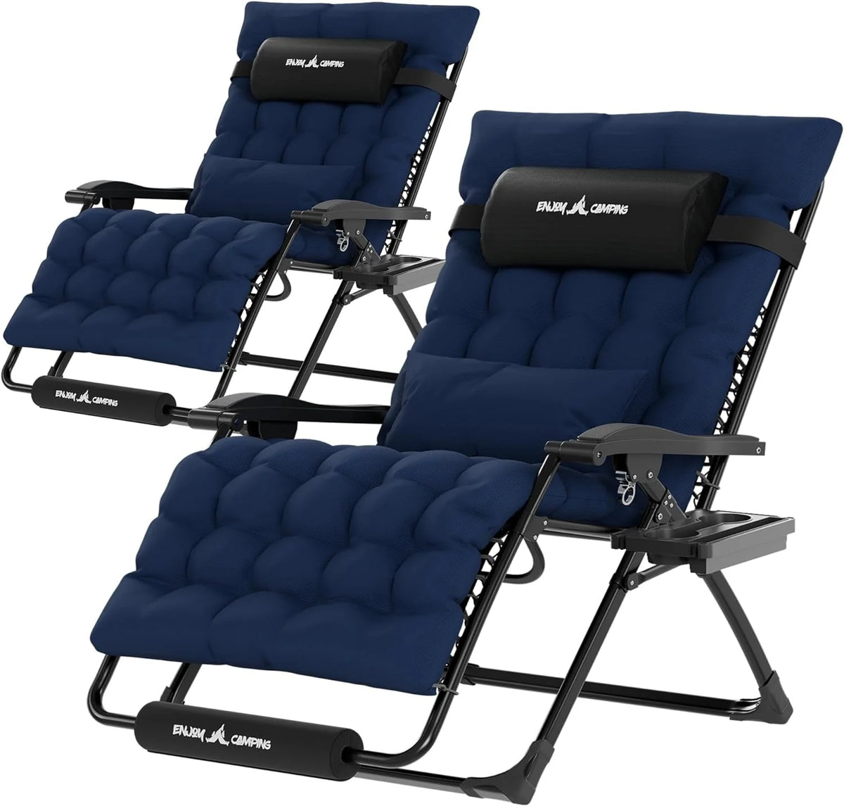 Oversized Zero Gravity Chair Set of 1 Black J92982