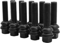 10 Pc Black Lug Bolts M14 X 1.5 R14943