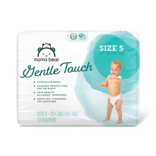 Hypoallergenic Size 5 Diapers, 132 Count E662