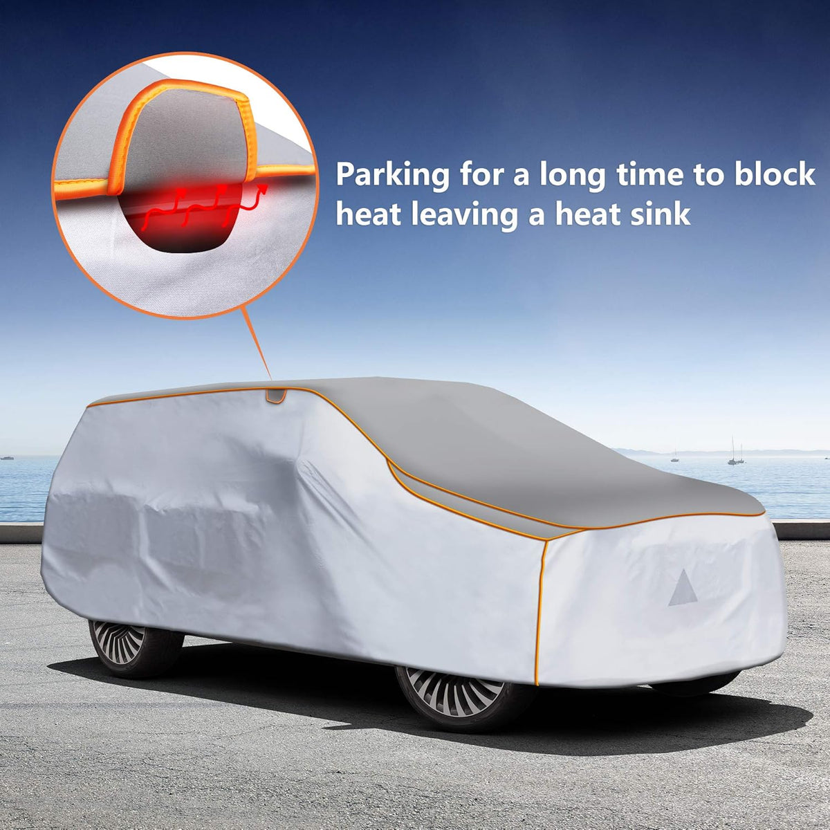 Waterproof Multi-Layered EVA Car Cover Universal Size W4038