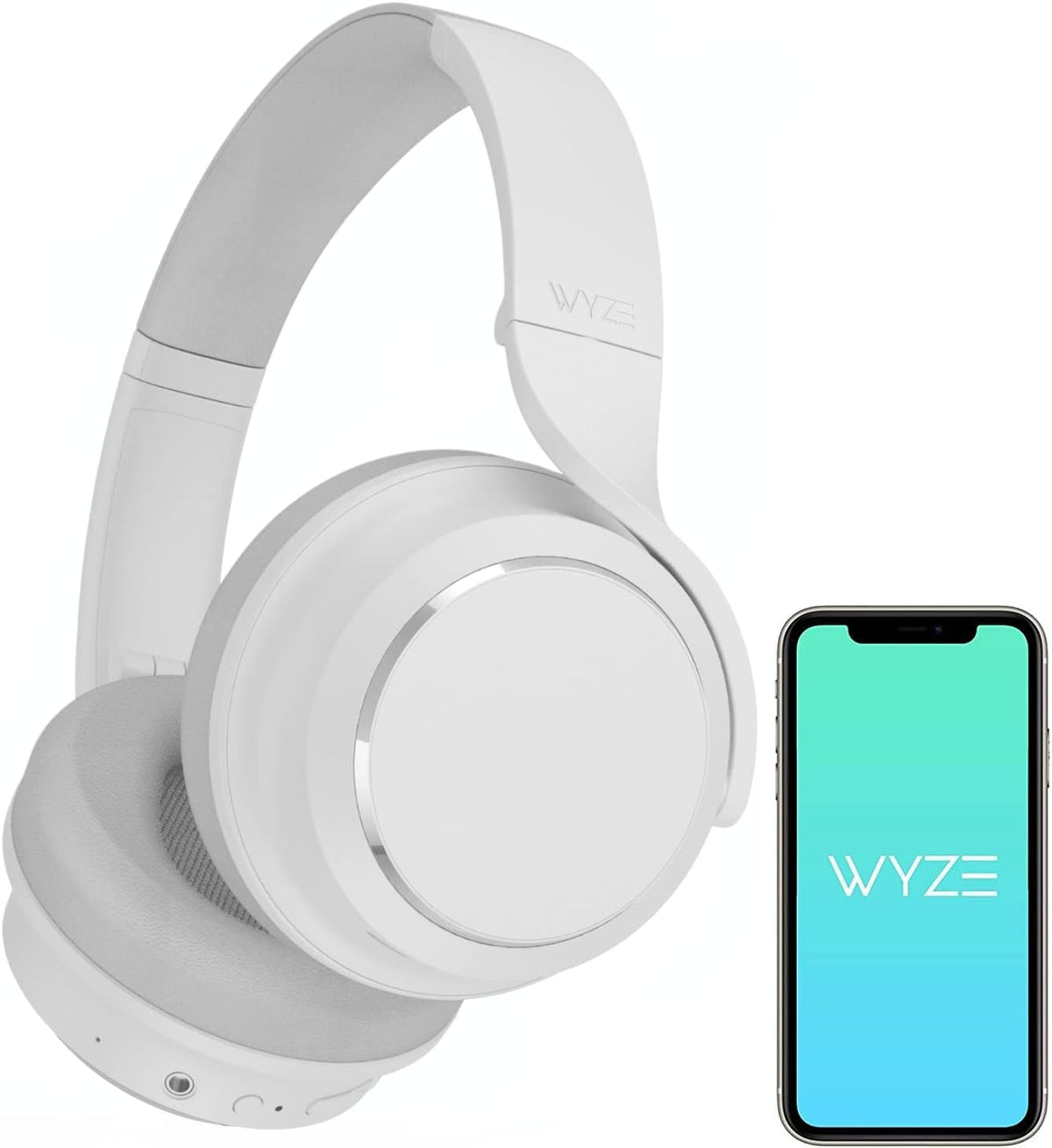 Wireless Over The Ear Bluetooth Headphones with Active Noise Cancellation V2757