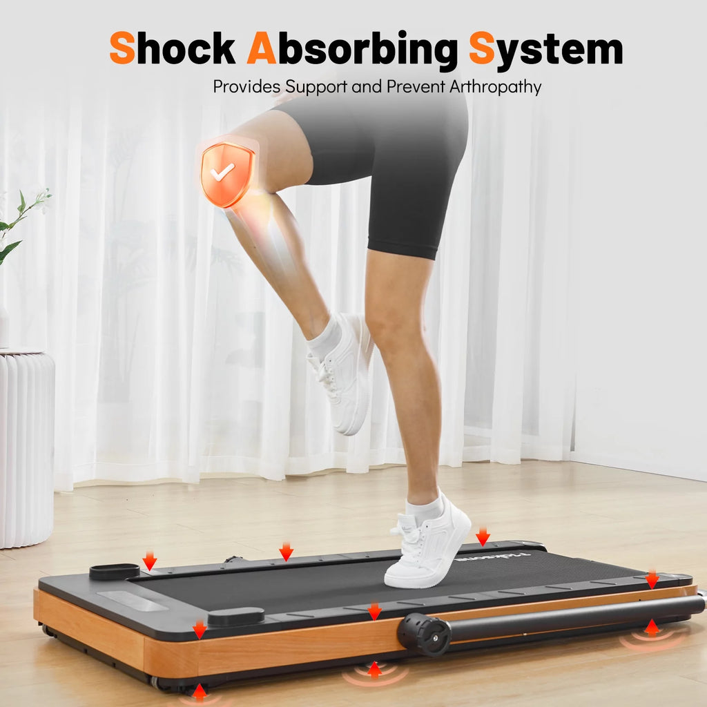 3HP Folding Walking Pad Treadmill with Adjustable Handlebar G746
