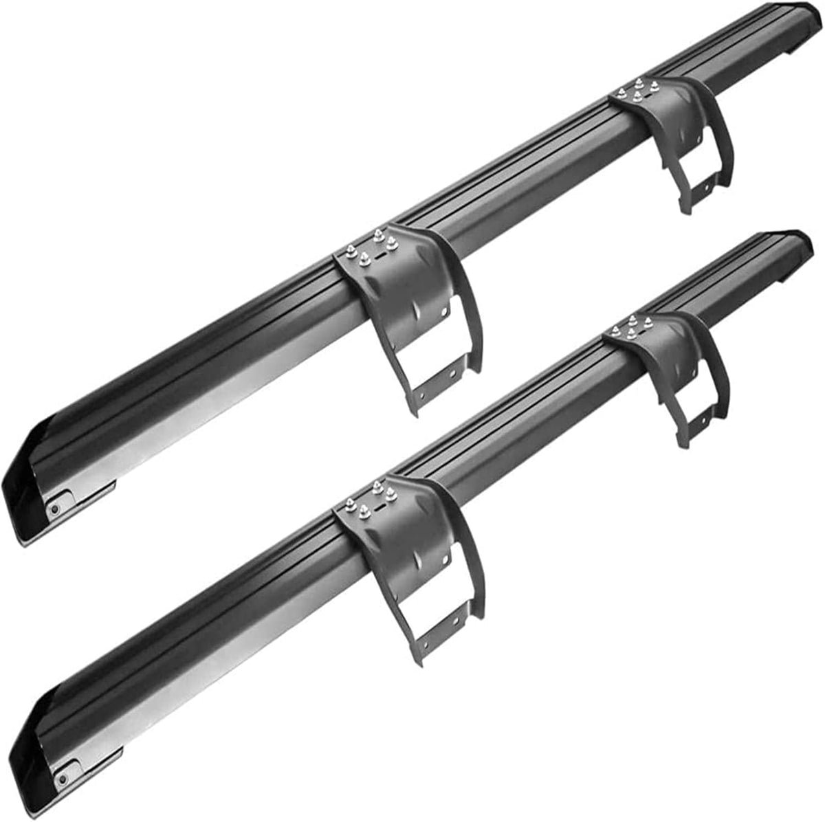 Aluminum Side Steps Nerf Bars with Step Pad 2Pcs V732