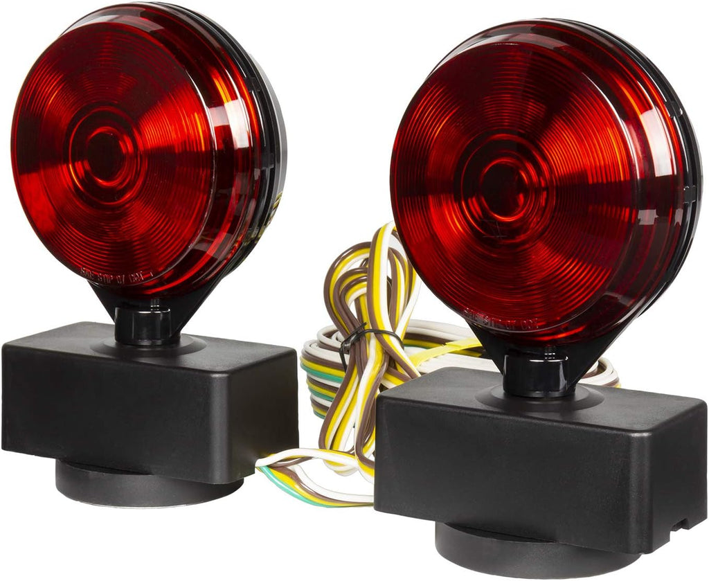 Wireless Trailer Red LED Light Kit with Magnetic Base I620496