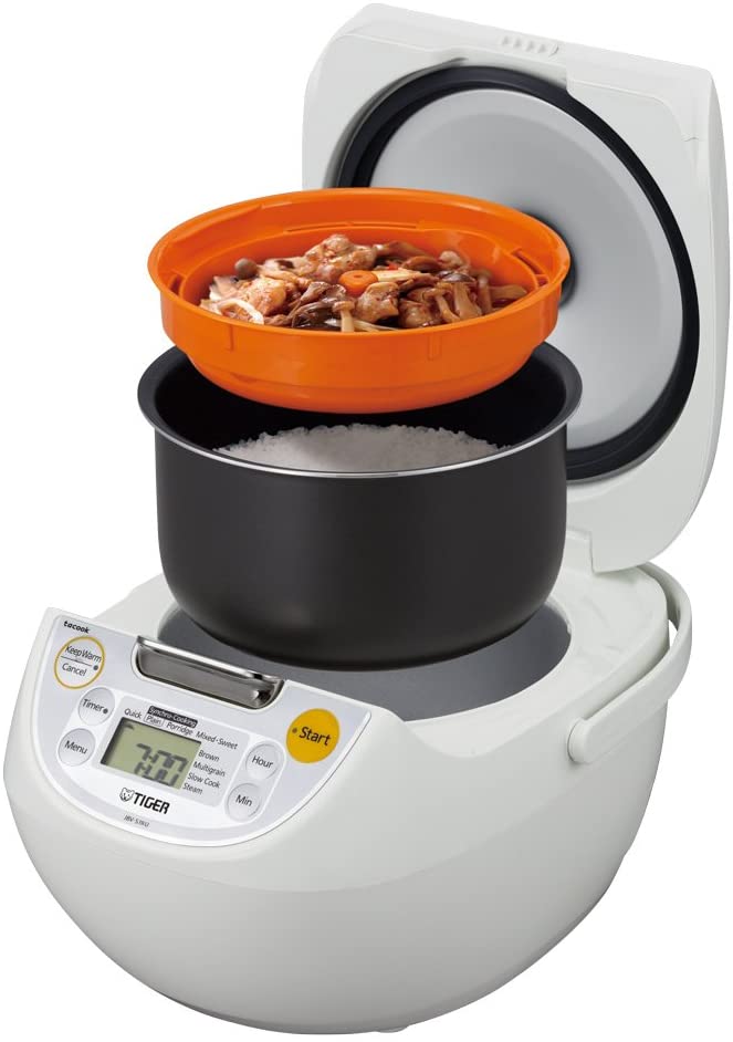 White 5.5 Cup Multi-Function Rice Cooker N75291