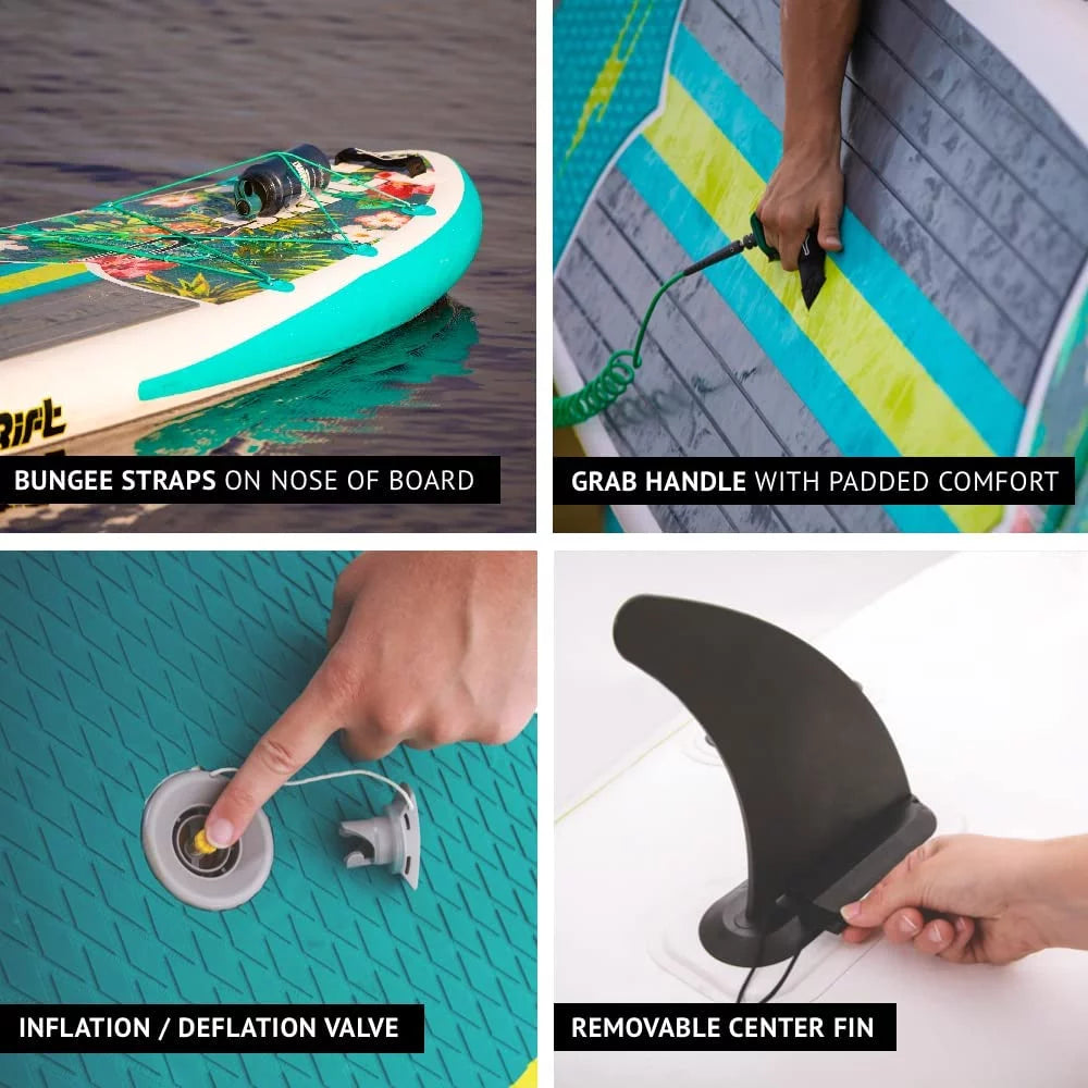 Inflatable Stand Up Paddle Board with Pump and Paddle K858830