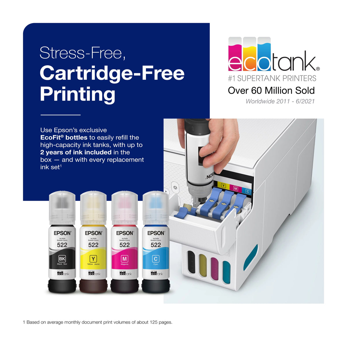 Wireless All-in-One Cartridge-Free Printer Z318